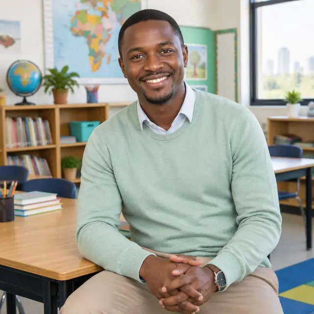 Mr Kamau, Primary teacher, Nairobi